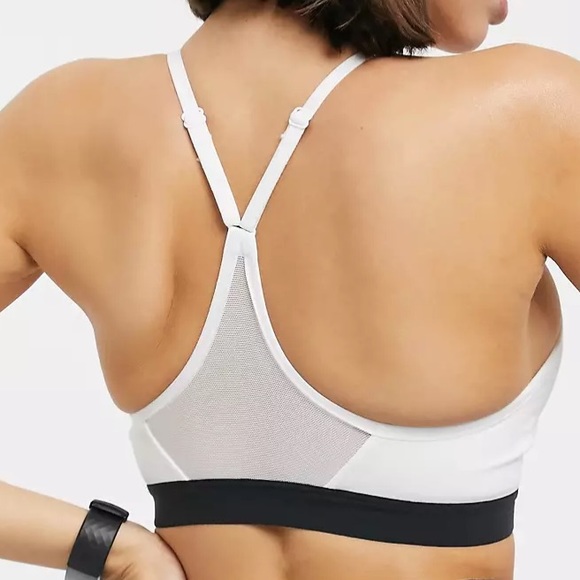 Nike | White Indy Dri-fit Bra NWT | Large - Picture 4 of 14